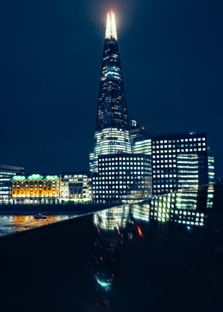 istock Night view on the London 894446290