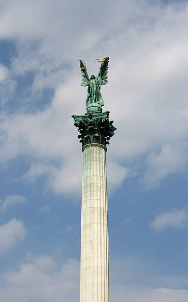 istock Statue in Square of Heroes. Budapest 89444715