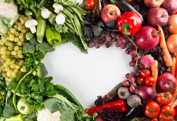 istock Heartshape fruits and vegetables 894456634