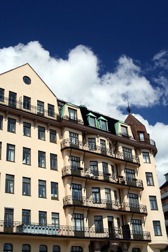 Old apartments in Stockholm