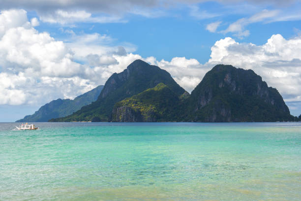 istock El Nido mountain view from Las Cabanas beach in Palawan island, Philippines 894461100