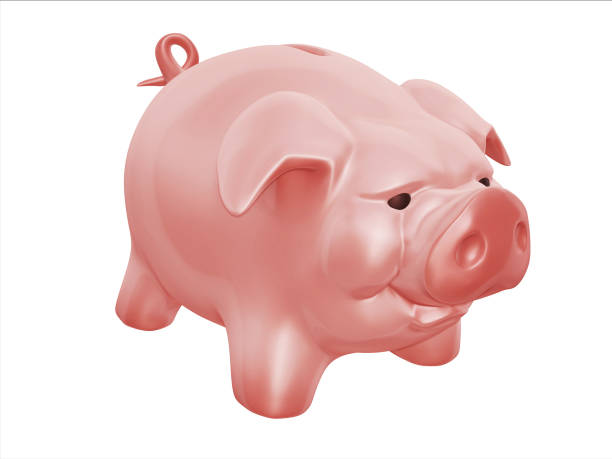 istock Piggy bank on the white background 3d illustration 894476988