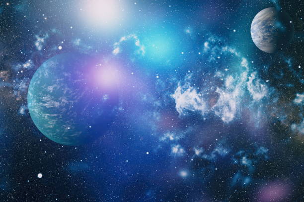 istock planets, stars and galaxies in outer space showing the beauty of space exploration. Elements furnished by NASA 894527286