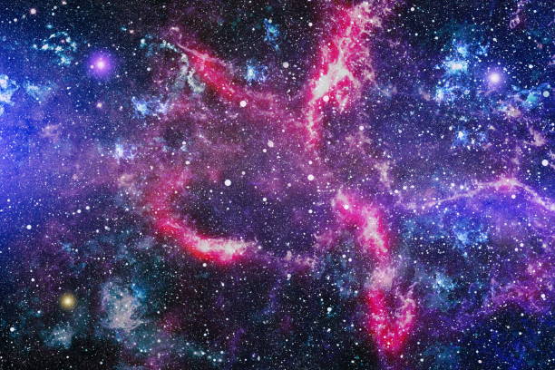 istock Nebula and galaxies in space. Elements of this image furnished by NASA. 894532928