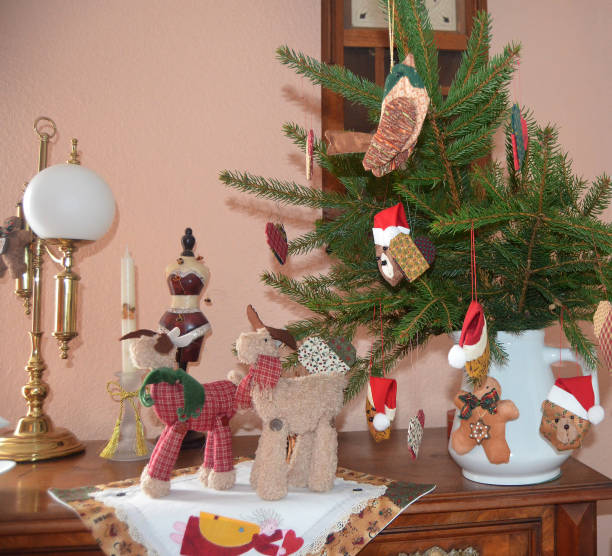 istock Sideboard decorated with Christmas motives 894533188