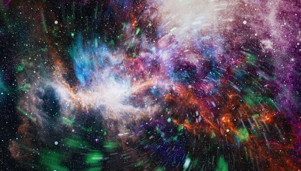 istock Nebula and galaxies in space. Elements of this image furnished by NASA. 894549694