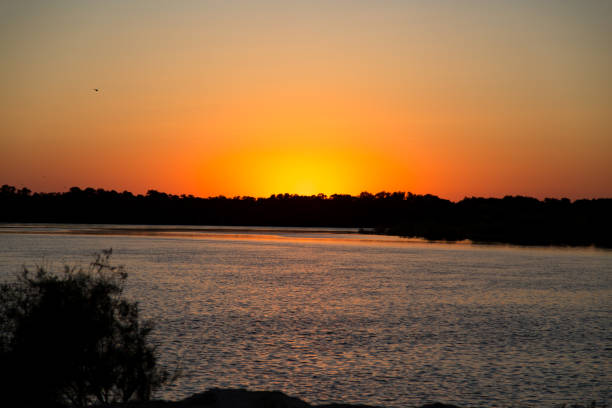 istock Dawn on the Syr Darya River, Kazakhstan 894559634