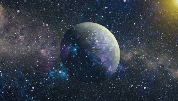 istock planets, stars and galaxies in outer space showing the beauty of space exploration. Elements furnished by NASA 894562286