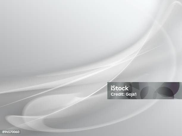 Soft Gray And White Clean Abstract Background Stock Photo - Download Image Now - Silver Background, Gray Color, Abstract Backgrounds