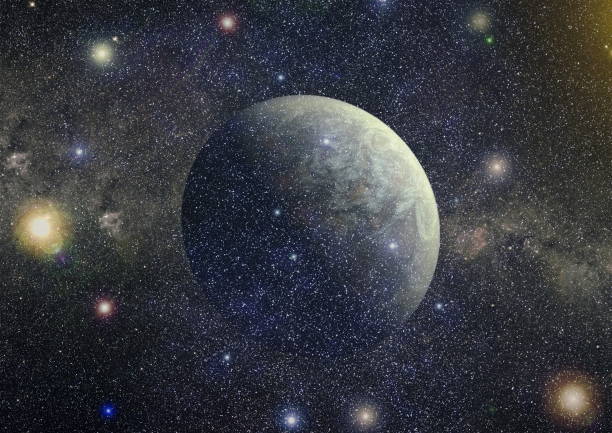 istock planets, stars and galaxies in outer space showing the beauty of space exploration. Elements furnished by NASA 894573656
