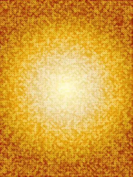 Vector illustration of Golden Scales Glitter Vector Background.