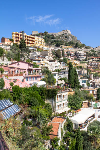 istock Overview of Taormina, Italy 894590278