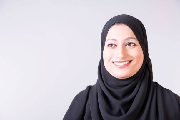 istock Beautiful Arab woman in Hijab 894606136