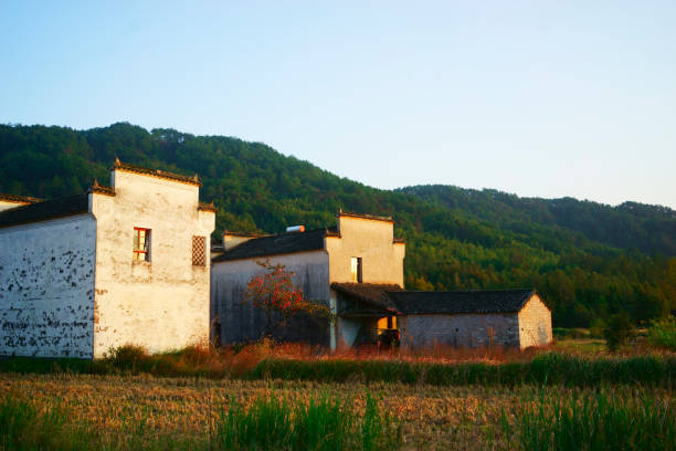 istock Chinese ancient villages in the autumn 894615010