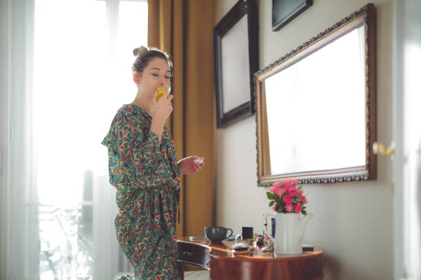 istock Young woman at home 894618104