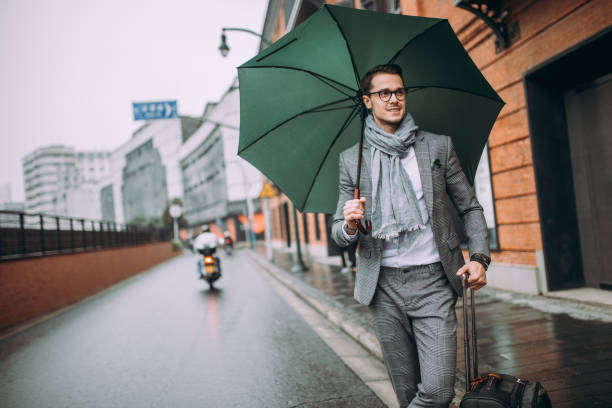 istock Gentleman in city on business 894618194
