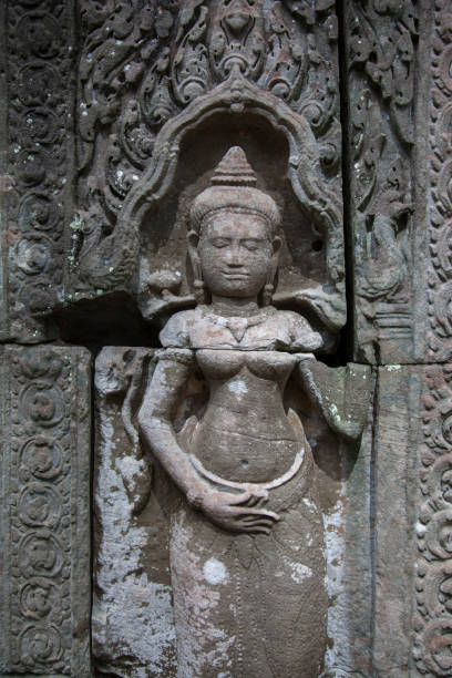 istock Female Carved into Rock 894618344