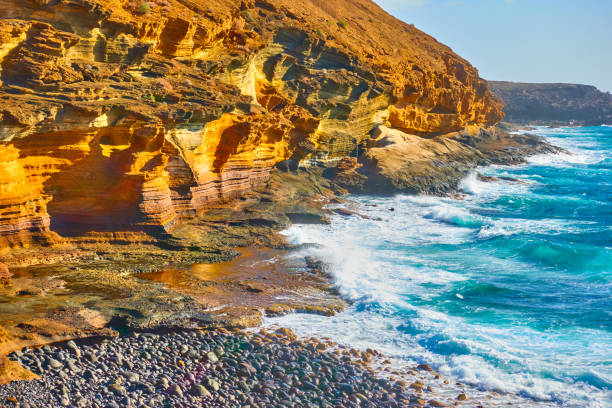 istock The Yellow Mountain in Costa del Silencio 894618738