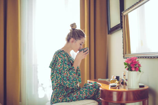 istock Young woman at home 894618782