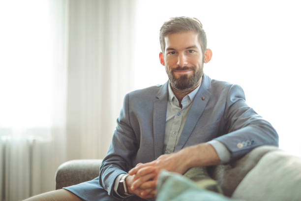 istock Portrait of a young man 894621260
