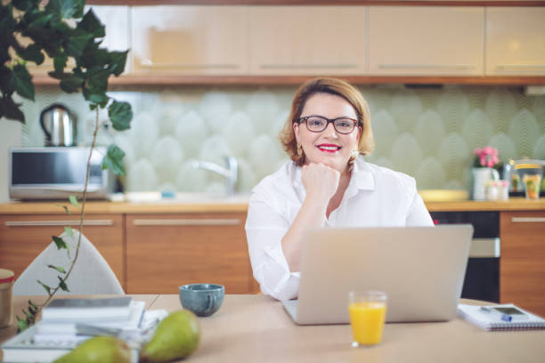 istock Young woman at home 894621470