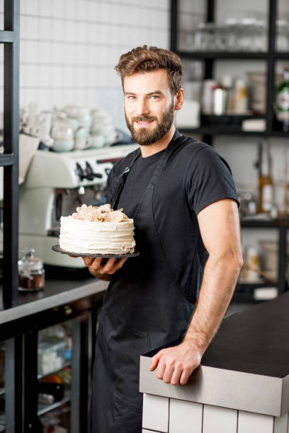 istock Confectioner portrait indoors 894623808