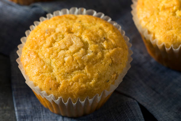 istock Golden Sweet Homemade Cornbread Muffins 894626710