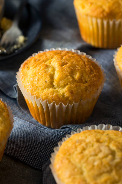 istock Golden Sweet Homemade Cornbread Muffins 894627116