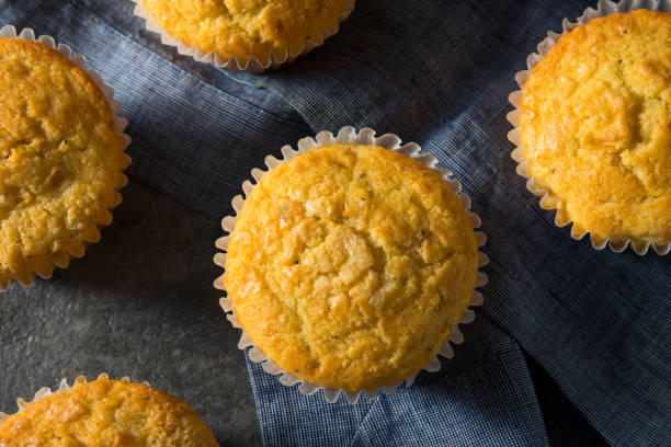 istock Golden Sweet Homemade Cornbread Muffins 894629160