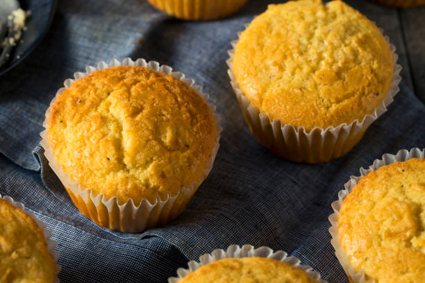 istock Golden Sweet Homemade Cornbread Muffins 894629374