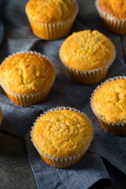 istock Golden Sweet Homemade Cornbread Muffins 894629464
