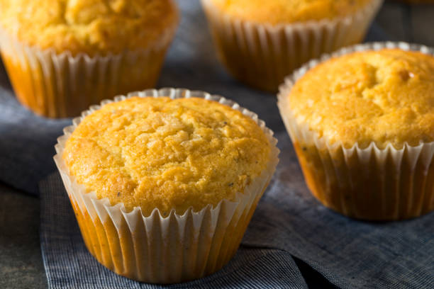 istock Golden Sweet Homemade Cornbread Muffins 894630218