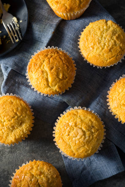 istock Golden Sweet Homemade Cornbread Muffins 894632614