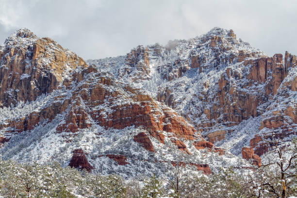 istock Sedona Winter Landscape 894632748