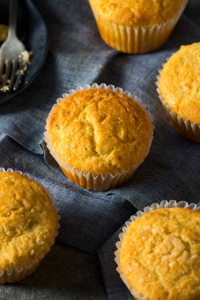 istock Golden Sweet Homemade Cornbread Muffins 894632894
