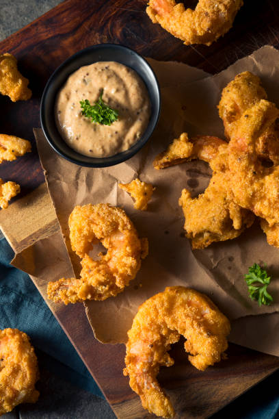 istock Homemade Southern Fried Cajun Shrimp 894635304
