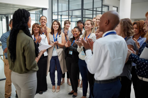 istock They're pleased with the great news 894635532