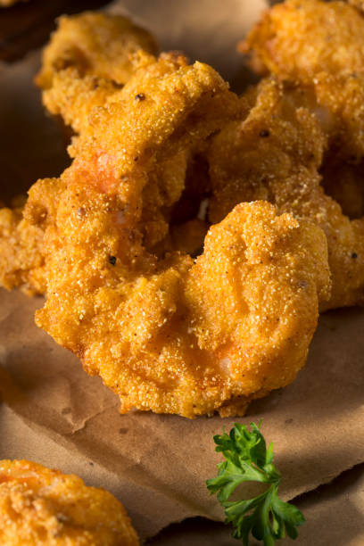 istock Homemade Southern Fried Cajun Shrimp 894638144