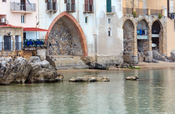 istock Cefalu beach view, Sicily, Italy 894638978