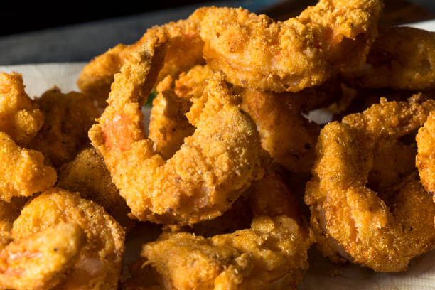 istock Homemade Southern Fried Cajun Shrimp 894639098