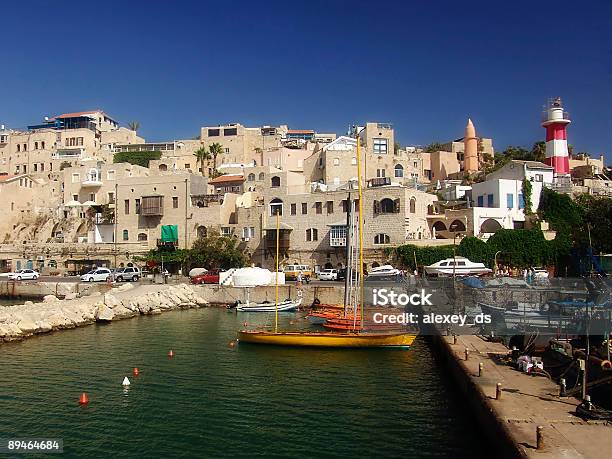 Old Harbour Stock Photo - Download Image Now - Jaffa, Israel, Tel Aviv