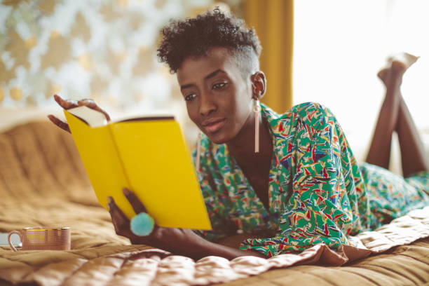 Young woman at home