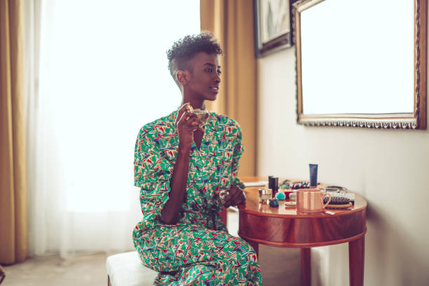 istock Young woman at home 894651100