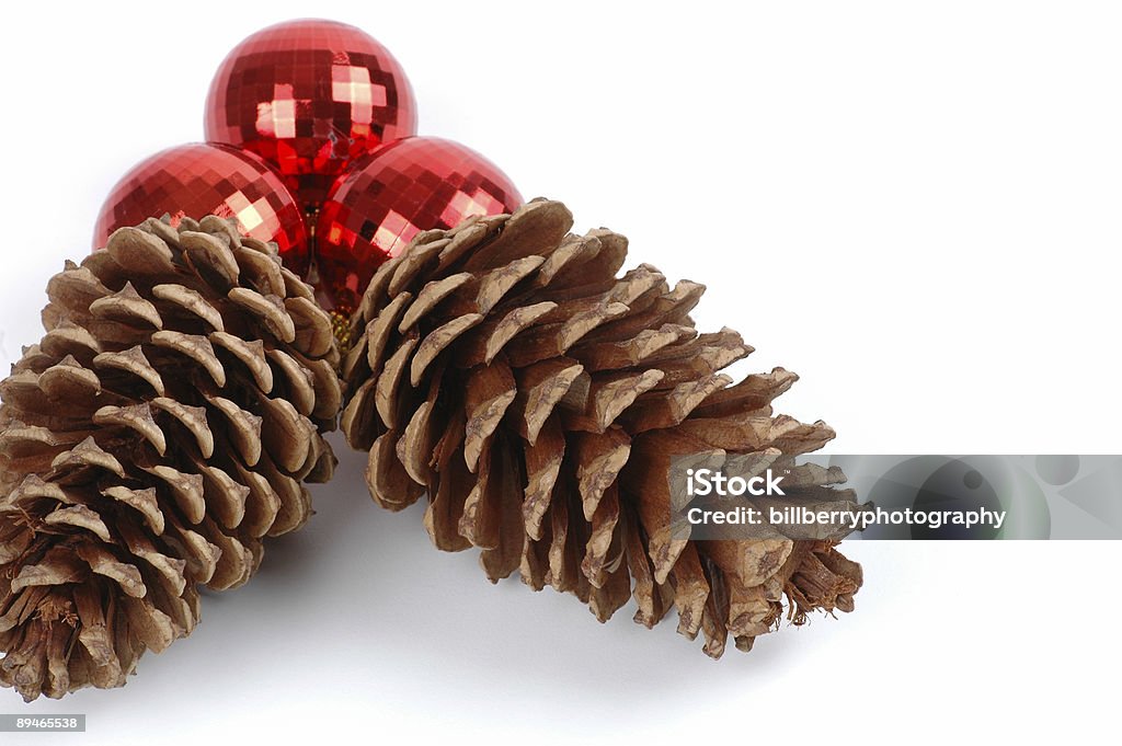 Christmas Pine Cones  Christmas Stock Photo