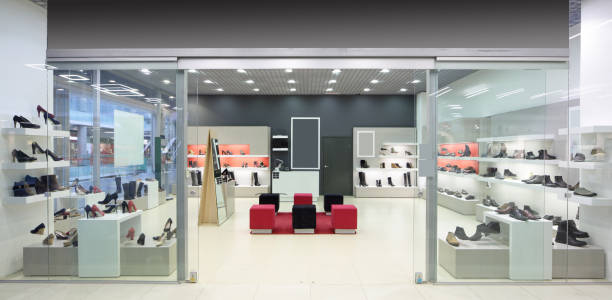 istock window of beautiful european store 894656528
