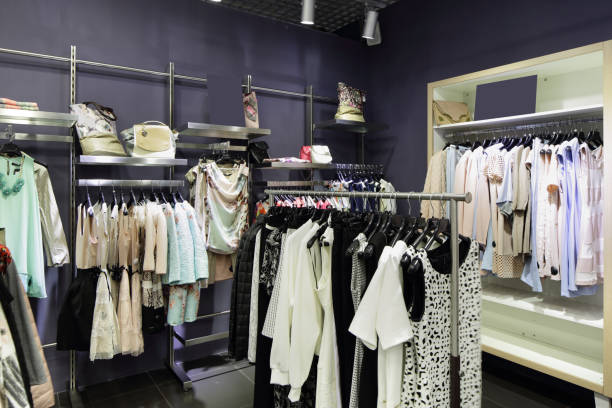 istock brand new interior of cloth store 894659166