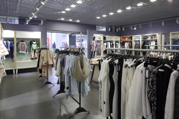 istock brand new interior of cloth store 894659788