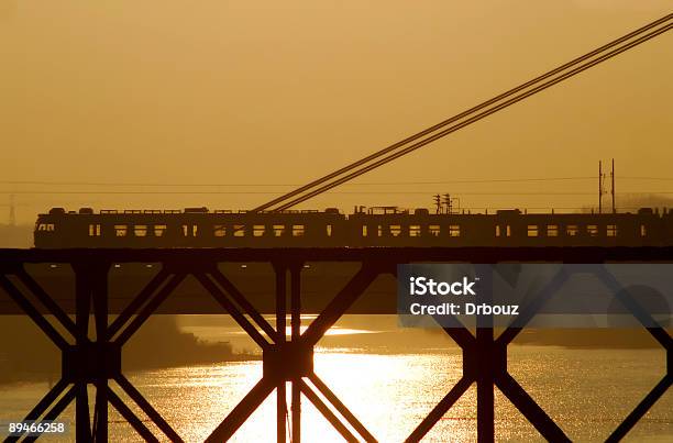 Foto de De Trem e mais fotos de stock de Sépia - Sépia, Trem, Vista Lateral