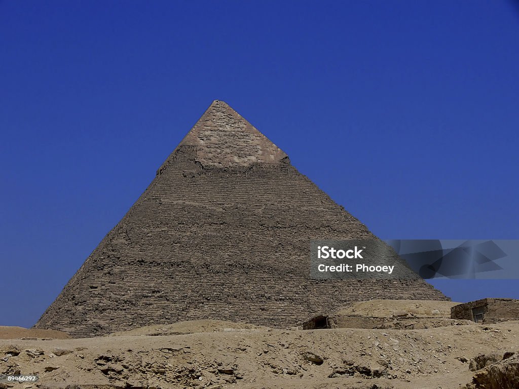 Kefren pirámide - Foto de stock de Antiguo libre de derechos