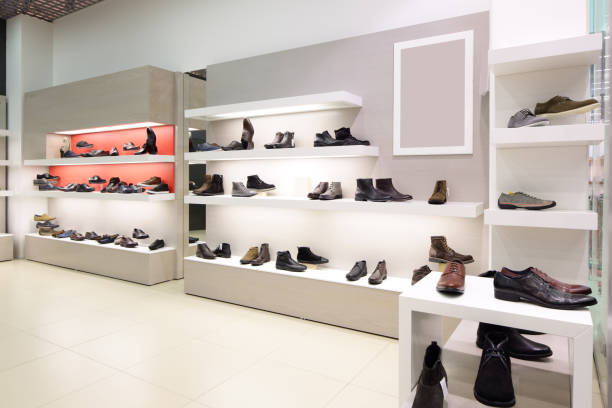 istock interior of shoe store in modern european mall 894665222